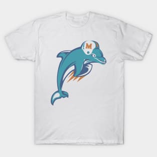 Dolphins Football Miami T-Shirt